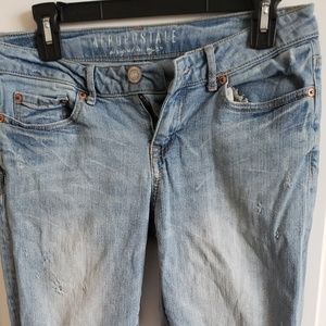 Aeropostale Destroyed Skinny Jeans